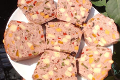 Pizza Fleischkase - German Traditional Food