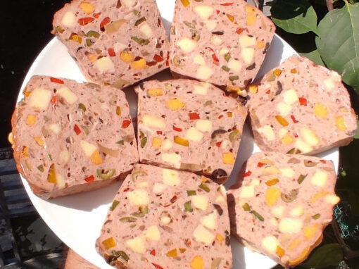 Pizza Fleischkase - German Traditional Food