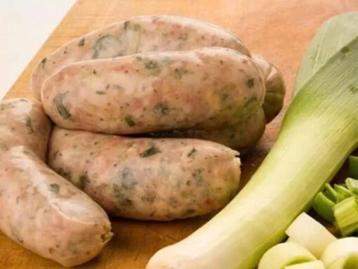 Welsh Leek Sausage - Wales Sausage 500gr